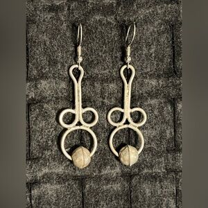 Vintage .925 Silver Dangle Earrings